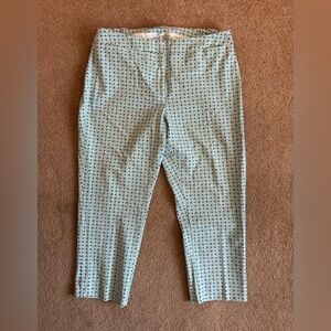 Talbots Women’s Blue Patterned Chinos